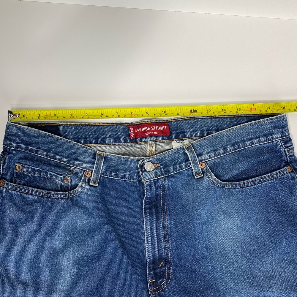 Vintage Levis 529 Jeans USA Low Rise Straight - Picture 11 of 14